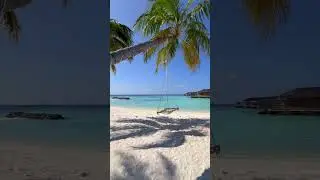 Palm trees, sea breeze, and a swing to take in the views, Welcome to Kagi Maldives.