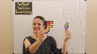 Preschool - Learning at Home - Alphabet Letters (Ff)