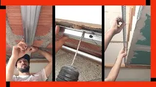 🔥 Монтаж потолка из гипсокартона под скатом лестницы 🟢 гипсокартон