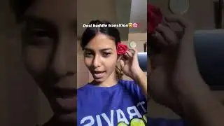 Desi baddie transition #trending #song #divyabharti
