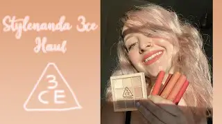 Stylenanda 3ce | Dear Nude Palette & New Slim Velvet Lip Colors Haul & Review | Nicole Lynn