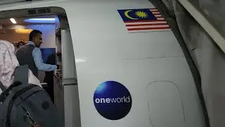 Malaysia Airlines Domestic Business Class Boarding Penang International Airport PEN Lapangan Terbang