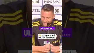 Milan Skriniar, unutulmaz (unforgettable) kelimesini. telaffuzunda birazcık zorlandı. 😆