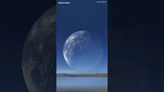 This secret about the moon will shock you❗#space #facts #shorts #missionmind