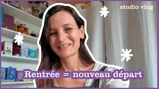Rentrée de septembre - #vlog #studiovlog