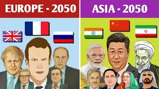 Europe 2050 vs Asia 2050 - Comparison