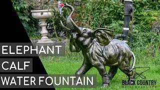 Elephant Calf Water Fountain
