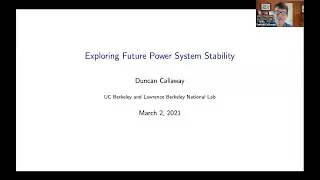UW ECE Research Colloquium, March 2, 2021: Duncan Callaway, Lawrence Berkeley National Laboratory