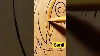 Sanji drawing #shorts #art #sanji #onepiece