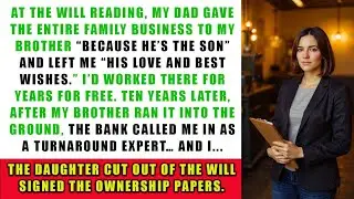 My Dad Left Me Out Of His Will – I Bought The Family Business For One Dollar