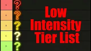 Low Intensity Tier List 01/11/26 | Guild Wars 2