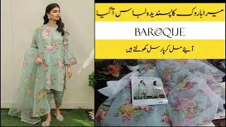 Baroque Shopping Review 2023 | Unstitched  collection | Best selling hit articles | up lto 50% Off