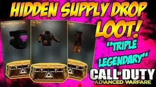 I Got 3 Legendaries Again! Hidden Loot in Advanced Supply Drops!! && Triple Legendary Opening