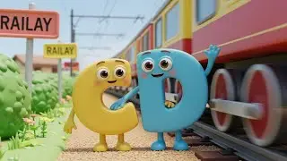 Tren de Aventuras del Alfabeto 🚂🔤 | Canción del Abecedario | Baby Song Español para Niños 👶🎶