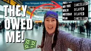 How I Made Money Just by Flying in Europe (EU Flight Rights Explained)