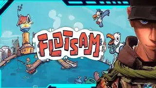 Flotsam First Impression - TRASH GAME I build a city out of it on water! | Let's Play #flotsam