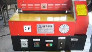 HOT MELT GLUE ROLLER MACHINE