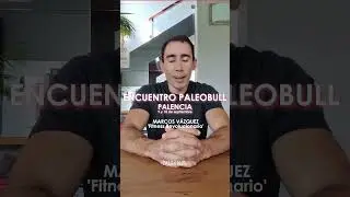 Marcos V&aacute;zquez en el Primer Encuentro Paleobull