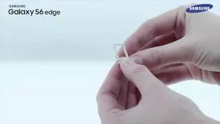 Cómo introducir o sacar la tarjeta SIM en Samsung Galaxy S6 y S6 Edge