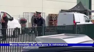Mellaredo di Pianiga (VE). Furgone fa retro marcia: muore operaio 17.10.2022