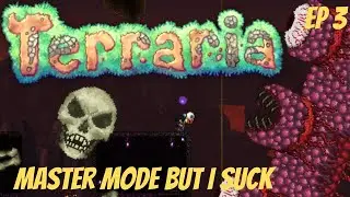 Terraria Masters mode but I suck  - Episode 3
