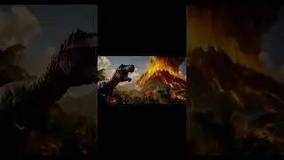 Jurassic Extinction ￼#ai #horror #nightmare #scary #terror #dinosaur #fantasy #hailuoai