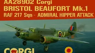AA28902 Bristol Beaufort Mk.1, 217 Sqn RAF, ‘Admiral Hipper’ Attack