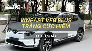 Extremely rare used white Vinfast VF8 Plus, special GF sales policy for December | Nghia Beo