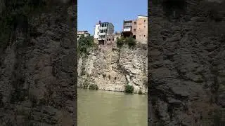 Прогулка по Куре. Relaxing water taxi ride on Kura River in Tbilisi 2024. #travel #tbilisi