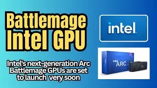 Intel's Releasing the Battlemage GPU #intel #intelgaming @3DGAMEMAN