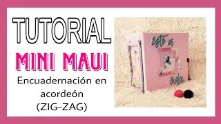 MINI ENCUADERNACIÓN ZIG ZAG 