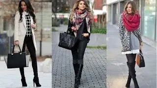 COMBINACIONES DE ROPA DE MODA OTOÑO INVIERNO 2019 2020 / Tendencias moda mujer 1º  Fashion Love