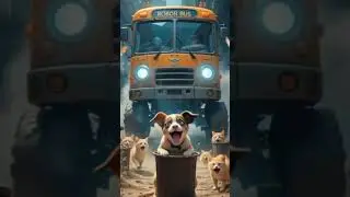 Cute cat fights a killer robo bus... #aicat #cute #ai #cat #aicats #catlover #shorts #catlife