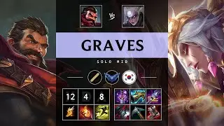 Graves Mid vs Diana - KR Diamond Patch 25.20