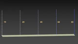 Ornatrix 3ds Max v8 | Plant Guides with different CV