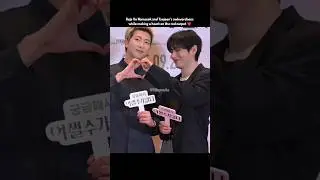 Deja Vu Namseok and Taejoon&rsquo;s awkwardness while making a heart on the red carpet💗#taehyung #jm #jin