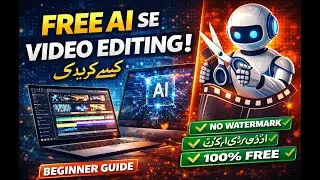 Free AI Se YouTube Videos Edit Kaise Karein | No Watermark | Beginner Guide 2026