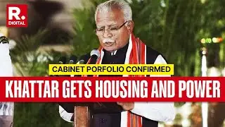 Manohar Lal Khattar Given Ministry Of Housing & Urban Affairs And Power In Modi 3.0 Cabinet