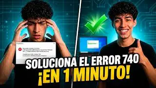 Fix ERROR 740 in Windows in 1 minute!