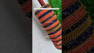 Metal bangles | Thread bangles | Bridal silkthread bangles | Maya Venba's Boutique