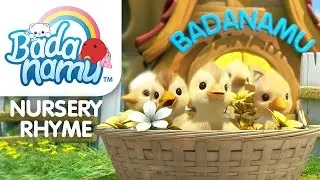 🐥 Six Little Ducks | Badanamu Nursery Rhymes, ABC Songs, Kids Songs, and Lullabies