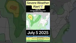 SEVERE WEATHER ALERT: Enhanced Risk of Thunderstorms, Wind, Hail & Tornadoes! #SevereWeather