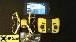 Распаковка квадрокоптера Hasakee H1 &laquo;Bee&raquo; и видеообзор приложения