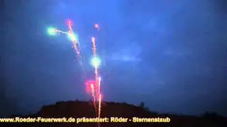 R&ouml;der Feuerwerk Sternenstaub, Neuheit 2016