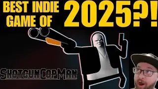 The Next Huge VIRAL Indie Game? Let's PLAY Shotgun Cop Man!!