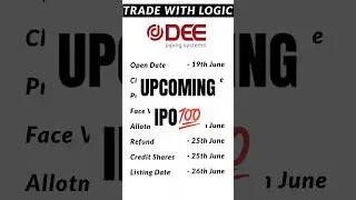 DEE DEVELOPMENT ENGINEERS LTD IPO , UPCOMING IPO