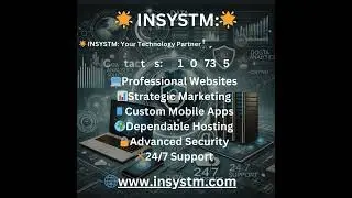 🌟 INSYSTM Your Technology Partner for Digital Success! 🌟