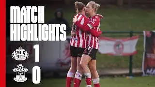 A big win for the lasses | SAFC Women 1-0 Southampton F.C. | WSL 2 Highlights