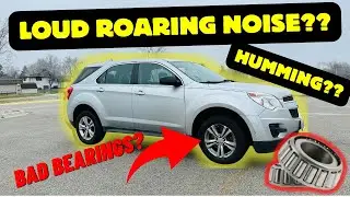 Замена подшипника ступицы колеса Chevy Equinox (легко!!)