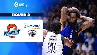 Buducnost VOLI Podgorica - Dolomiti Energia Trento | Round 2 | EuroCup Basketball 2025/26